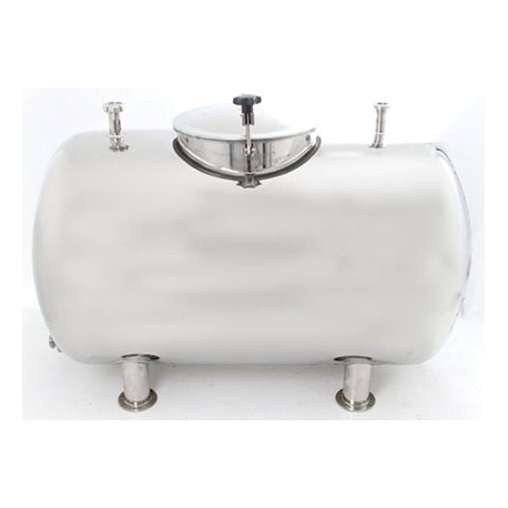 Mobile milk tank 400l