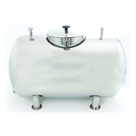 Mobile milk tank 500l