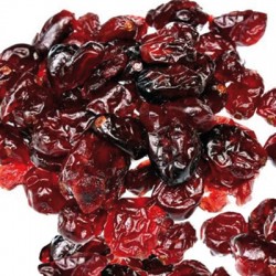 Sweetened and dried cranberries