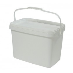 Rectangular bucket with handle 16l