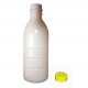 Botella de leche con tapón 1l
