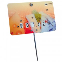 Etiqueta sabor 7 x 10 cm