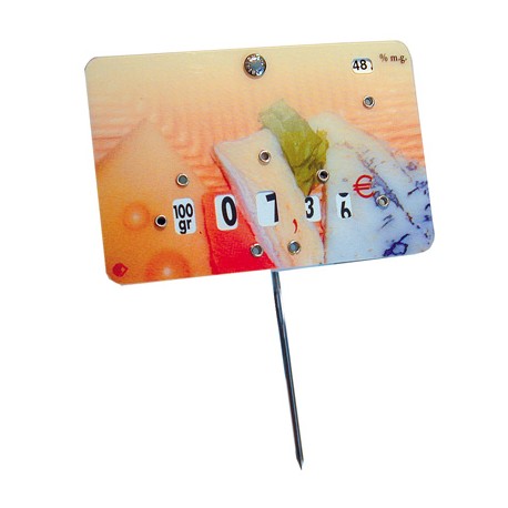 Etiqueta sabor 7 x 10 cm