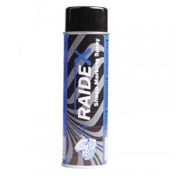 Blue aerosol spray raidex