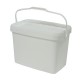Rectangular bucket with handle 16l