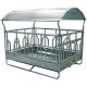 Big-bale rack feston