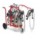 Electric milking trolley bovine