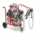 Electric milking trolley bovine