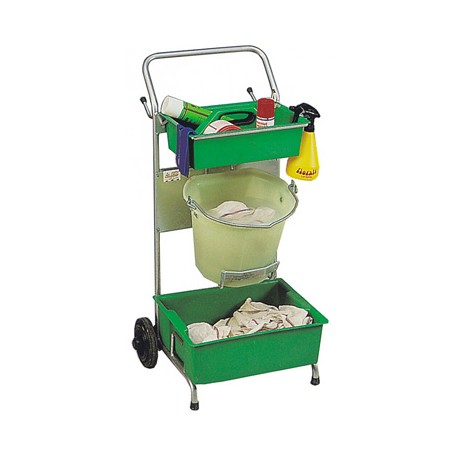 Milking serving trolley