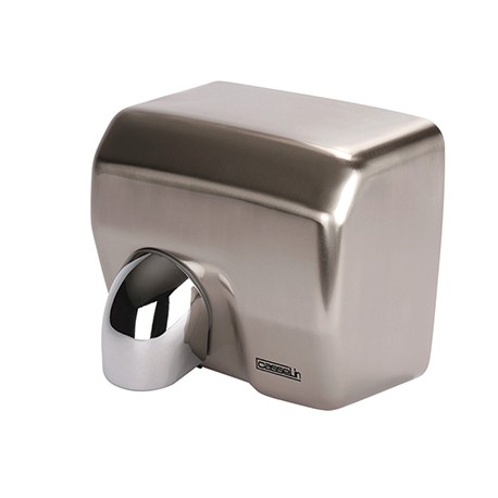 Stainless steel nozzle hand dryer