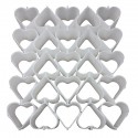 Heart-shaped mould block