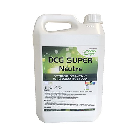 Degreasing cleaner deg super neutre 5 l