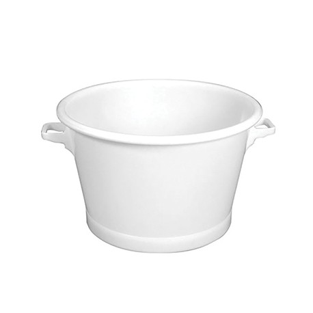 Round reinforced tub 75l