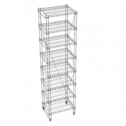 Stainless steel shelf 1900 x 980 x 500