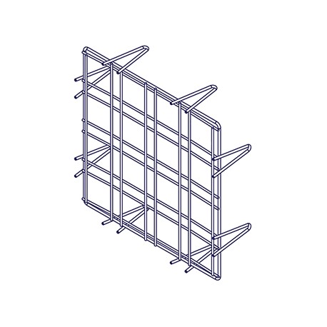 16 compartment rack