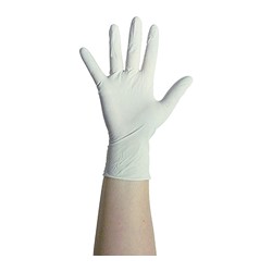 Short disposable gloves (l)
