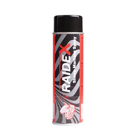 Red aerosol spray raidex 