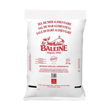 Sea salt coarse dry 25kg