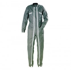 Overalls 2 zips - green
