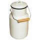 Enamelled milk can 2l