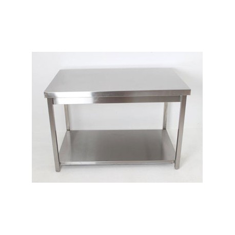 Stainless steel packaging table 