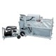 Hydraulic turnover crate sheep